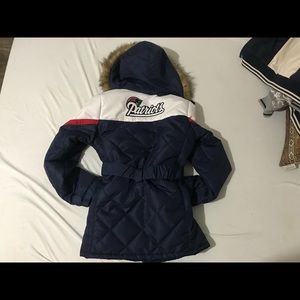 Women’s NFL Patriots winter coat